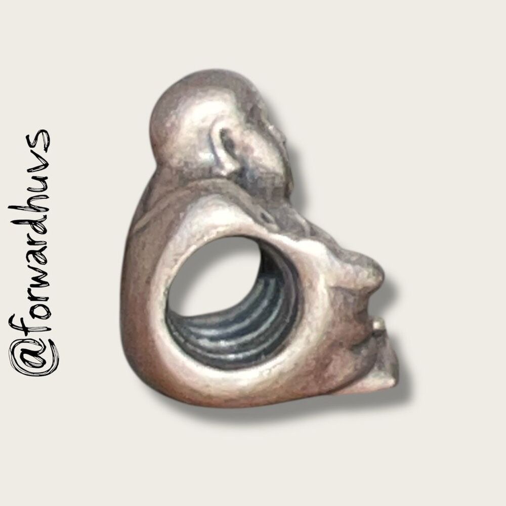Retired Pandora Sterling Silver Buddha Charm – Marked ALE 925 - Picture 5 of 8